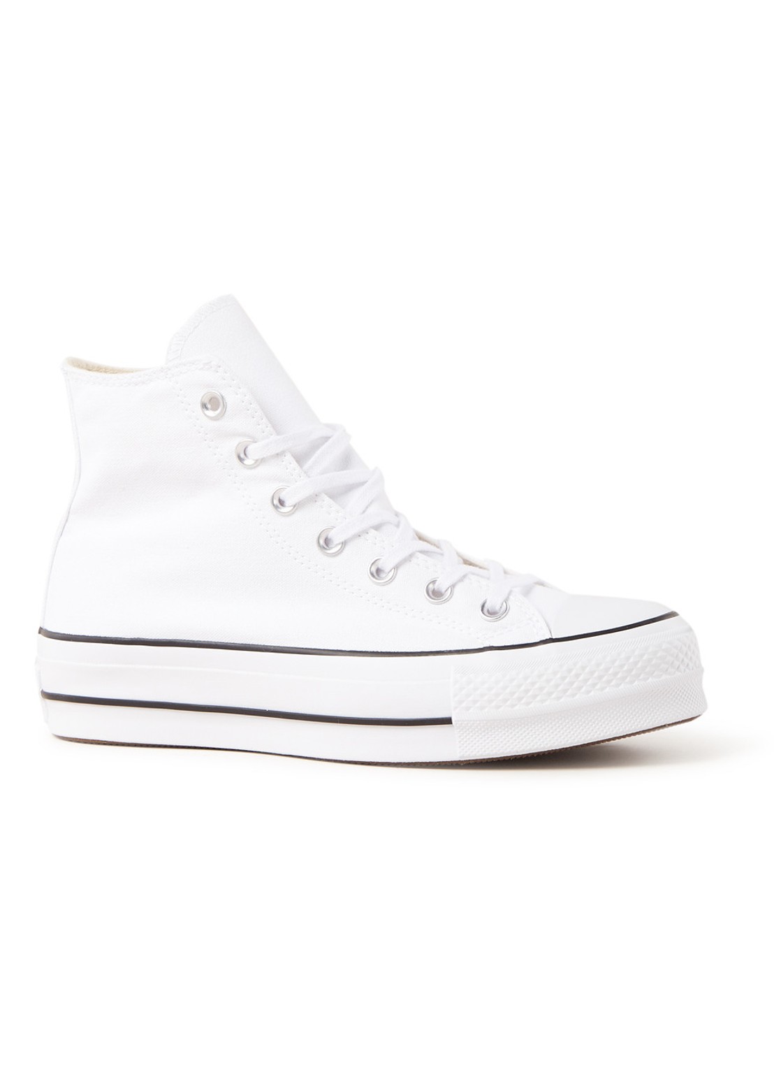 Platform sneaker van canvas, Converse De Bijenkorf