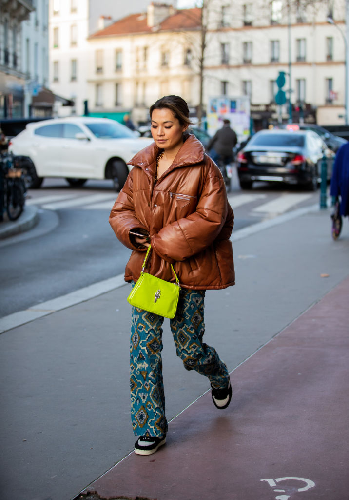 men fashion week streetstyle Parijs