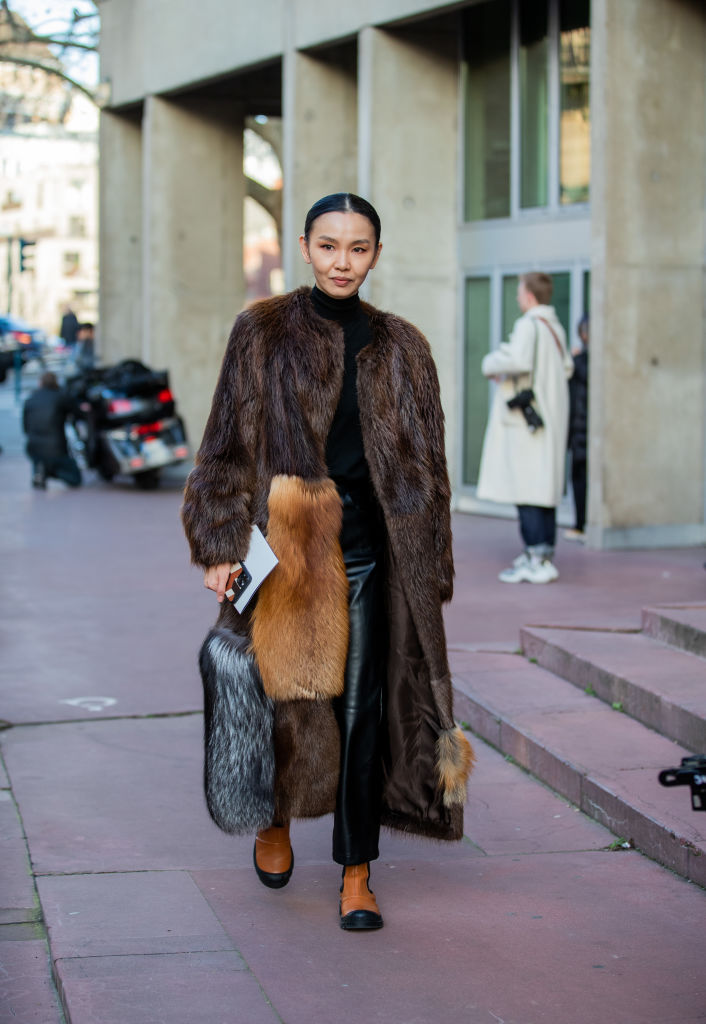 men fashion week streetstyle Parijs