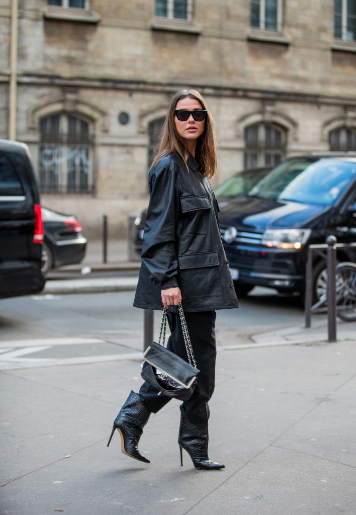 men fashion week streetstyle Parijs