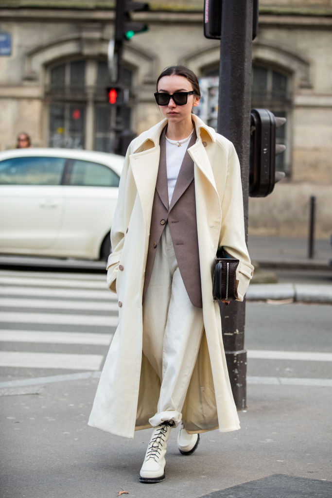 men fashion week streetstyle Parijs