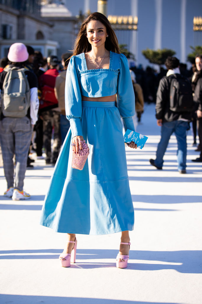 men fashion week streetstyle Parijs