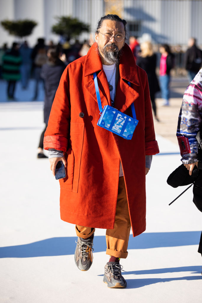 men fashion week streetstyle Parijs