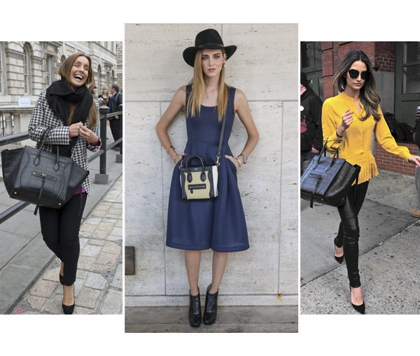 Foto’s: celebs met de Céline Boston bag