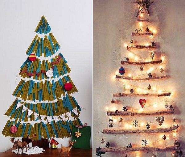 3 alternatieven op de traditionele kerstboom