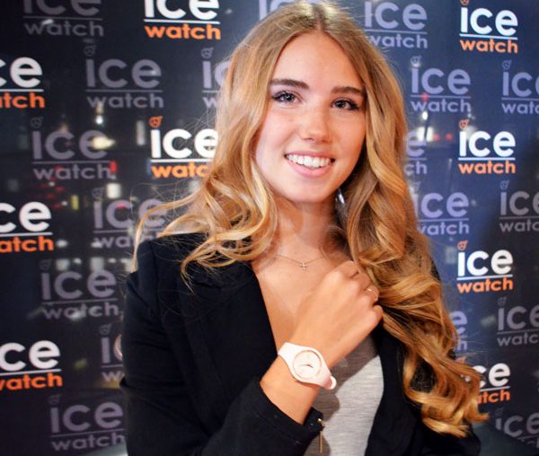 WK-babe is nieuwe gezicht Ice Watch