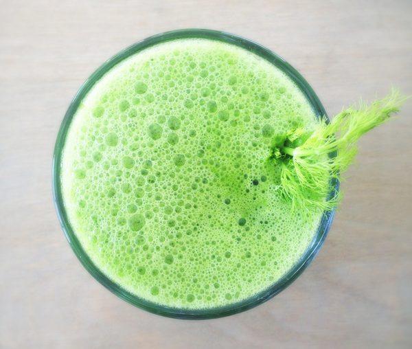 Detox Green Juice met venkel en peer