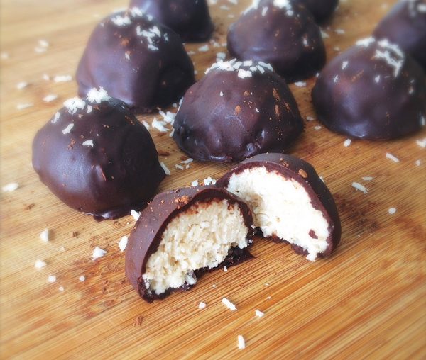 Weekendsnoep: Chocolade Bounty Truffels