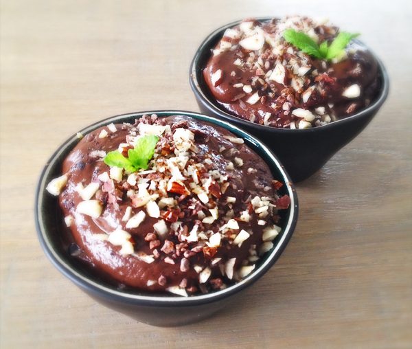 Raw food chocolademousse: net als Nutella