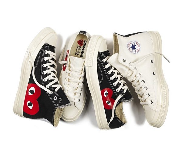 We love… De zomercollectie van Converse en Comme des garçons