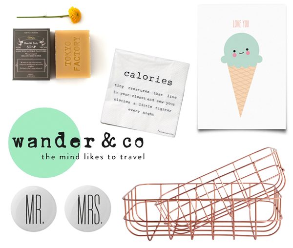 Webshop we love: Wander & Co