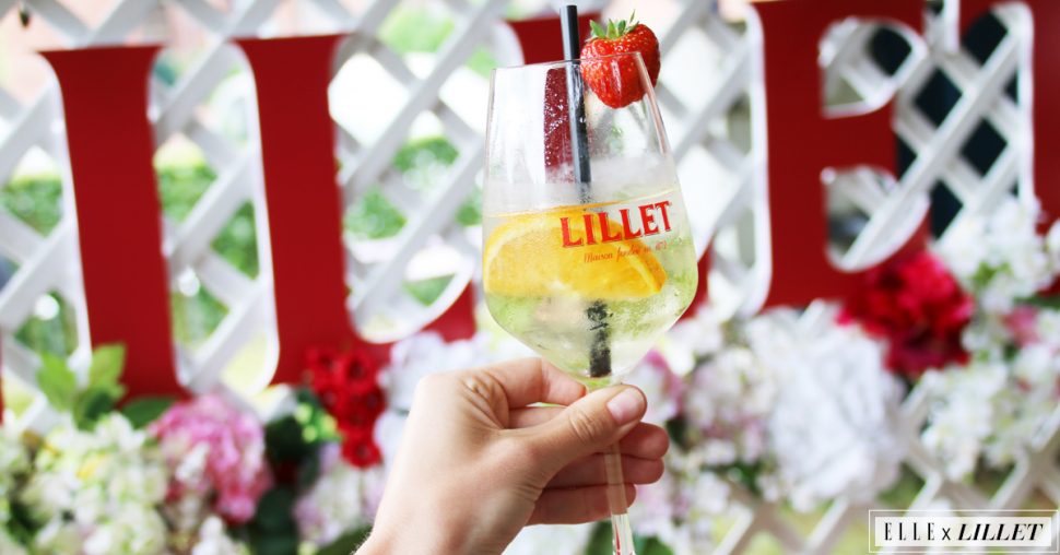 Cocktail party op de redactie met Lillet