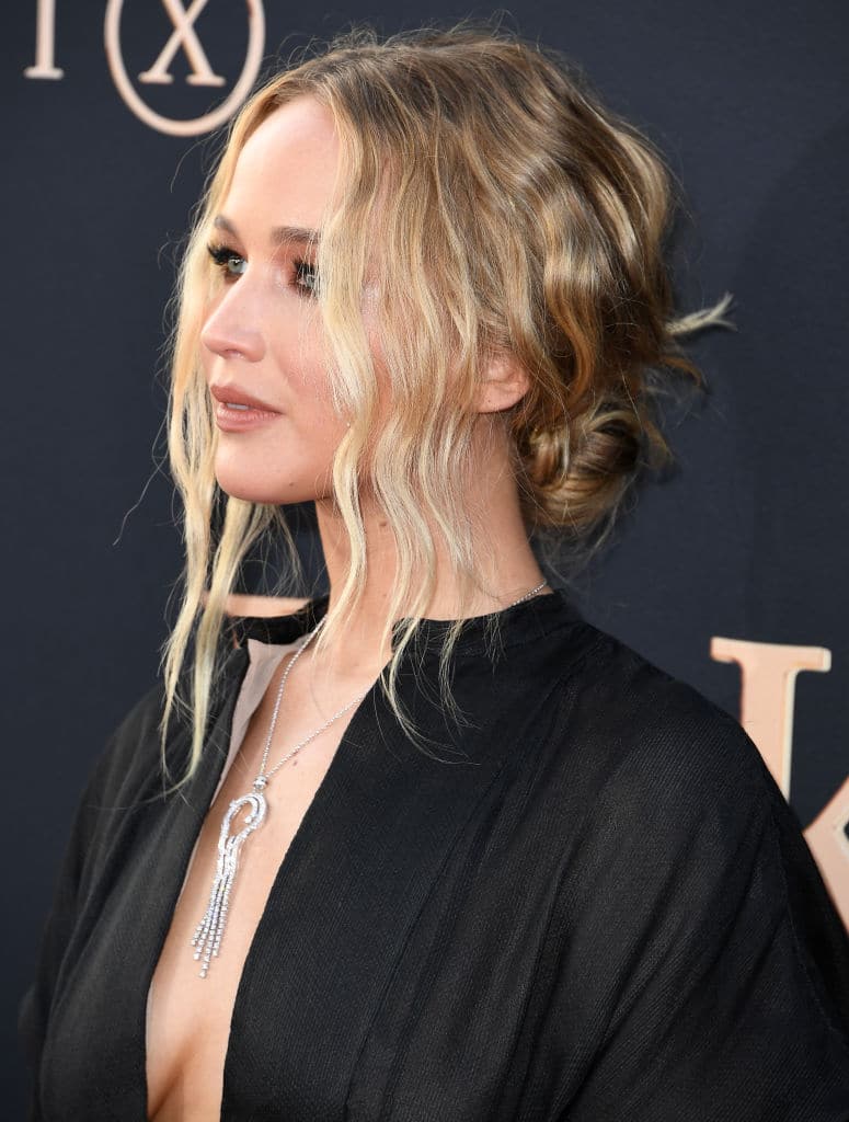 Jennifer Lawrence dun haar