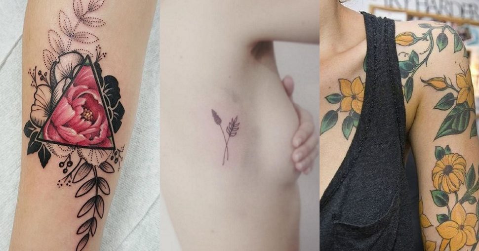 Pinspiration. 15 x wondermooie bloementattoos