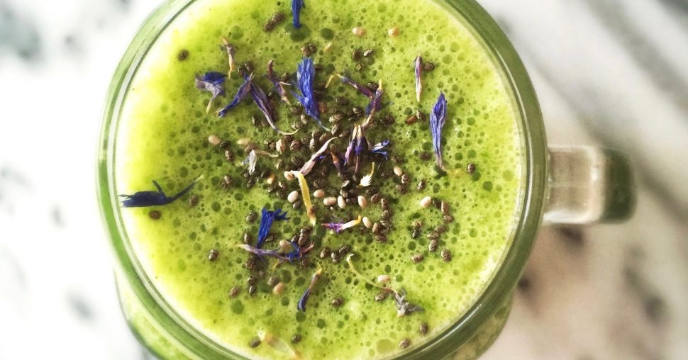 Groene Smoothie voor een Stralende Huid