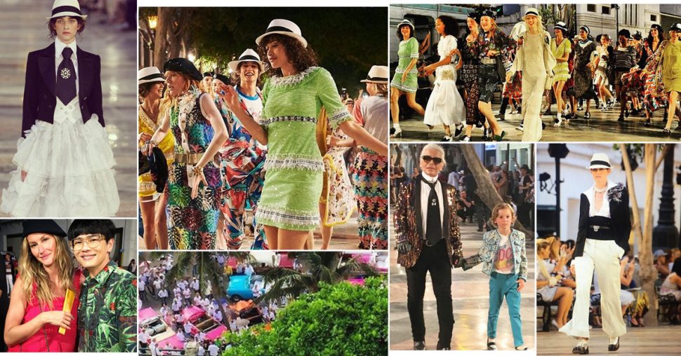 Chanel showt cruisecollectie in Havana