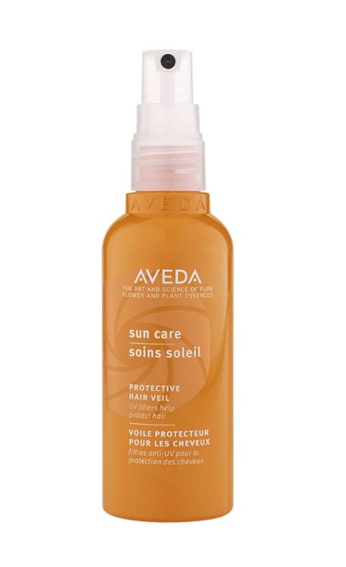 Aveda zonnebescherming haar vakantie