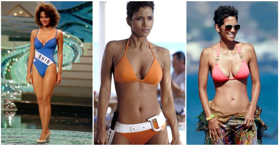 ZIEN: 50-jarige Halle Berry in bikini