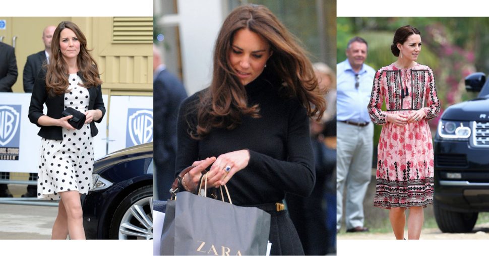 Kate Middleton opnieuw gespot in budgetmerk