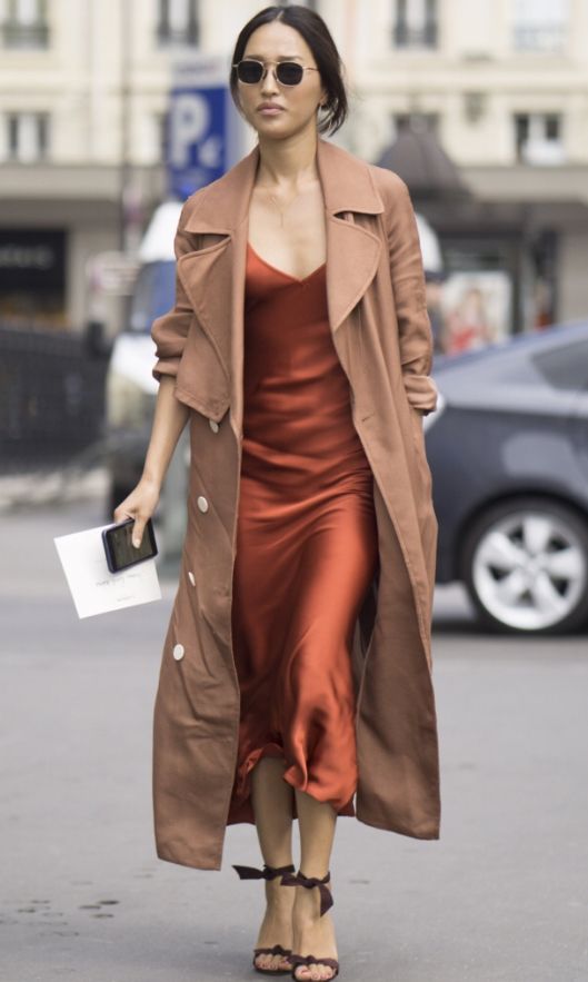 slip dress, trend, herfst, winter, 2018, jurk, tips, outfit, inspiratie, mode