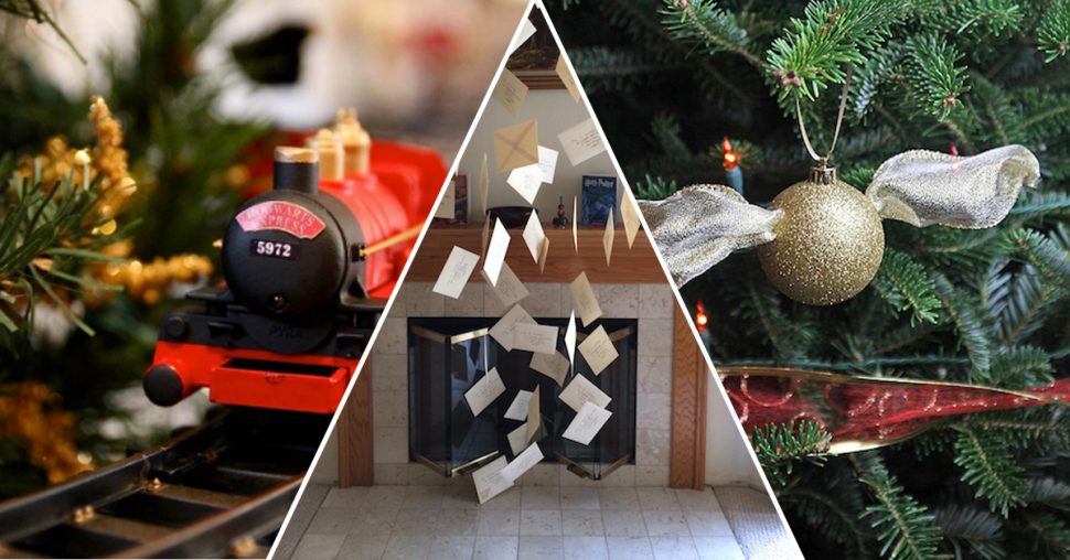 10x kerstdecoratie voor Harry Potter freaks