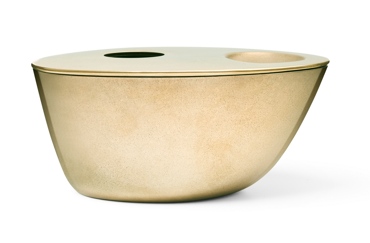 luxe cadeau brass oil burner aesop