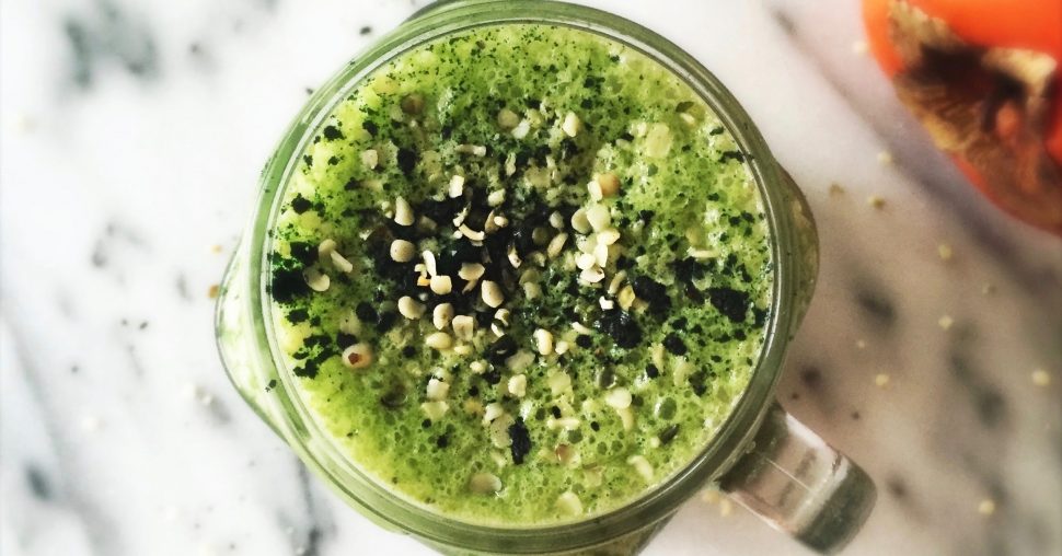 Zoete Groene Detox Smoothie