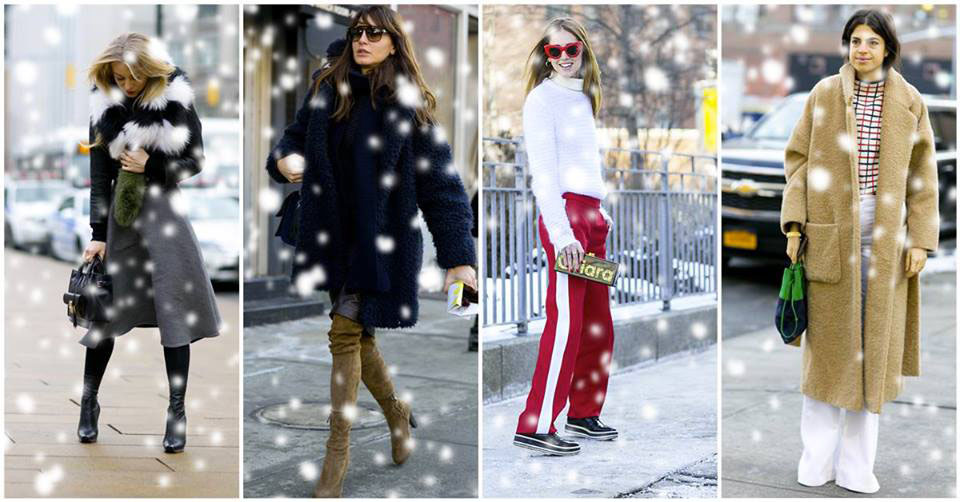 10 stijlvolle outfits voor wanneer het sneeuwt