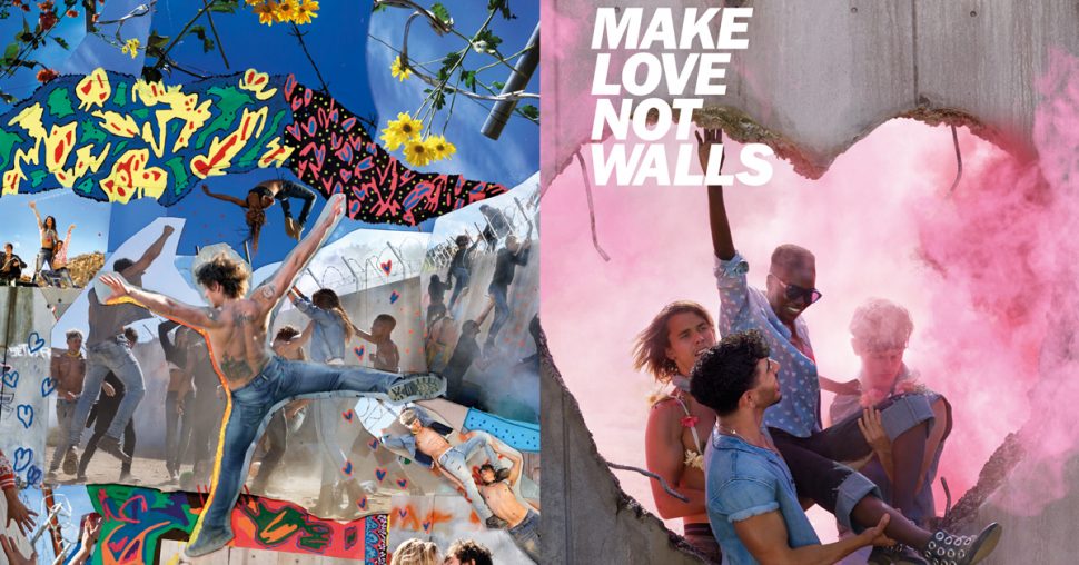 Geniaal: de Make Love Not Walls campagne van Diesel