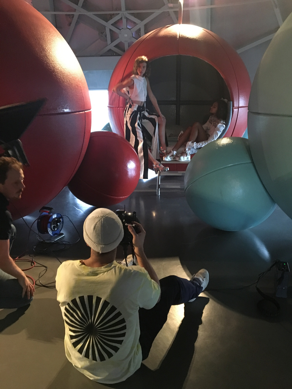 Making of modeshoot Atomium