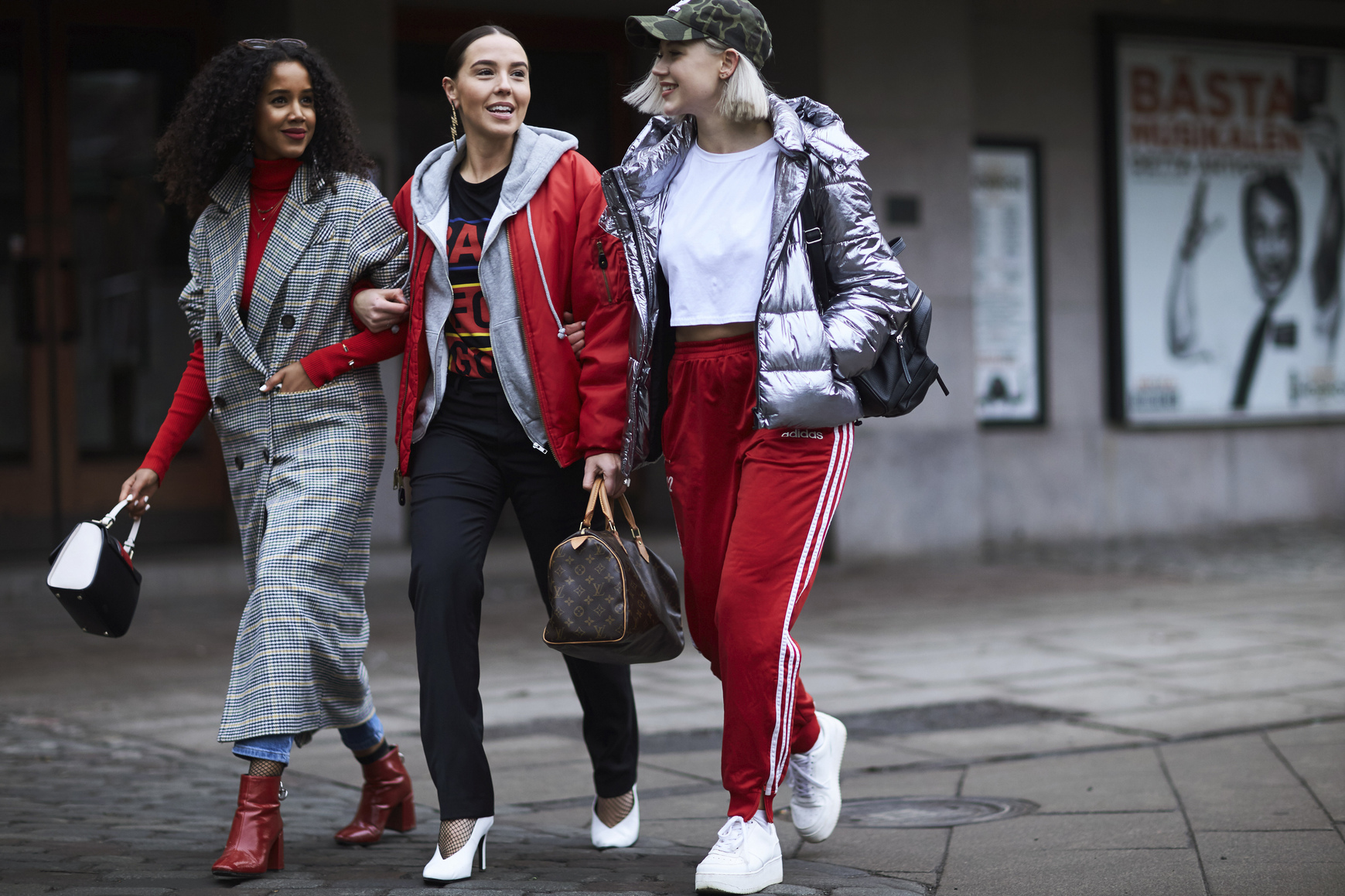 Street Style during Stockholm Fashion Week AW 2017