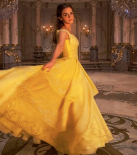Verkeersopstopping Koken Vergissing 7 weetjes over Emma Watsons Beauty & The Beast jurk - ELLE.be