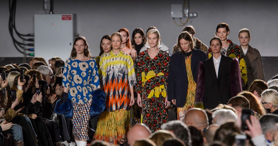 In beeld: 100ste defilé van Dries Van Noten