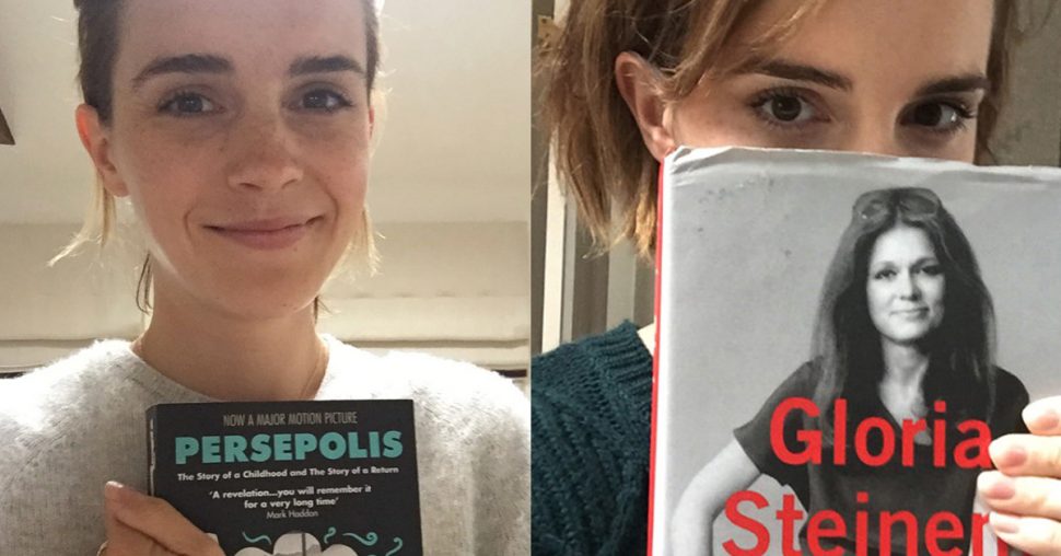 Deze boeken liggen op Emma Watsons nachtkastje