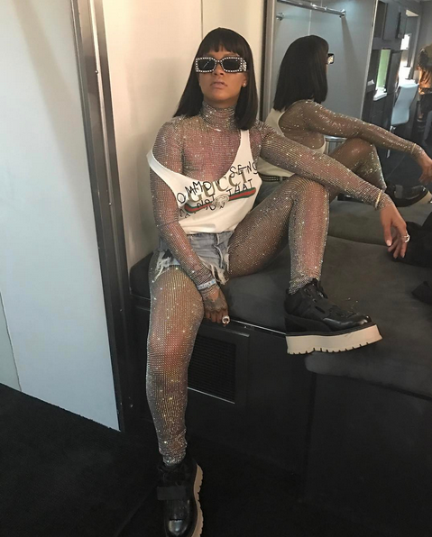 coachella 2017 rihanna gucci