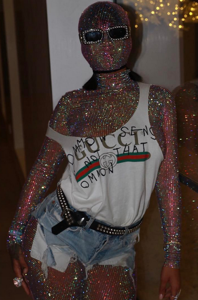 coachella 2017 rihanna gucci glitter