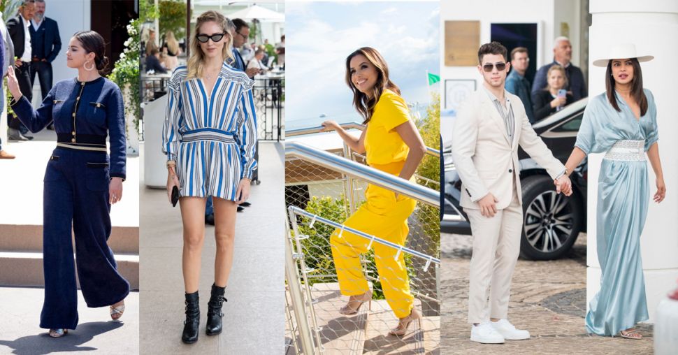 De mooiste streetstyle outfits van sterren in Cannes