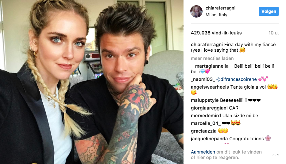 chiara ferragni verloofd fedez the blonde salad