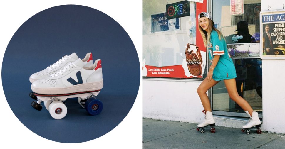 CRUSH: Rolschaatssneakers zijn nu een ding