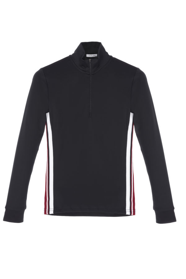 Vieux Jeu Lauren Top Black tennislabel