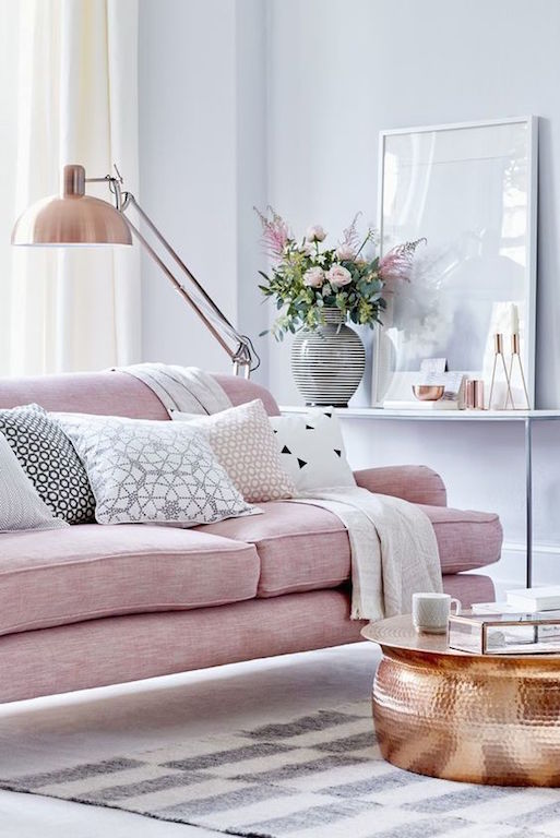 millenial pink interieur deco inspiratie