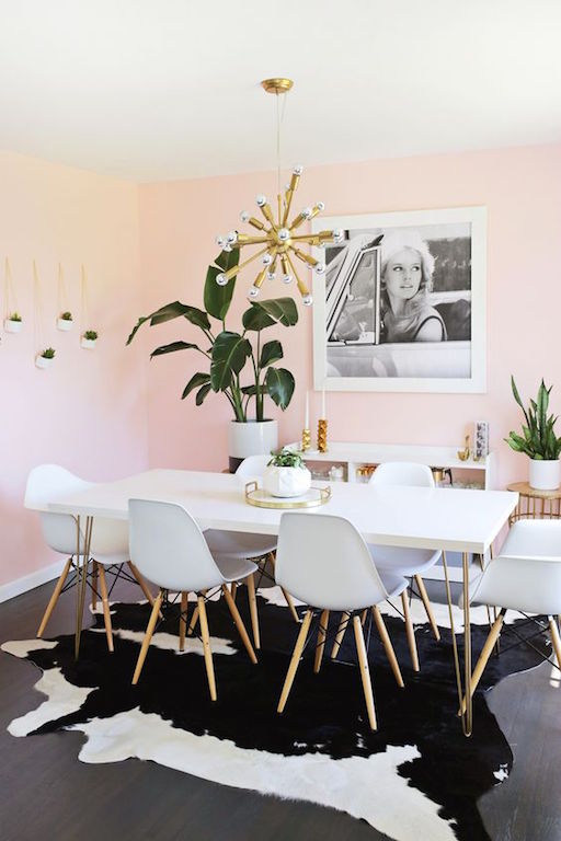 millenial pink interieur deco inspiratie