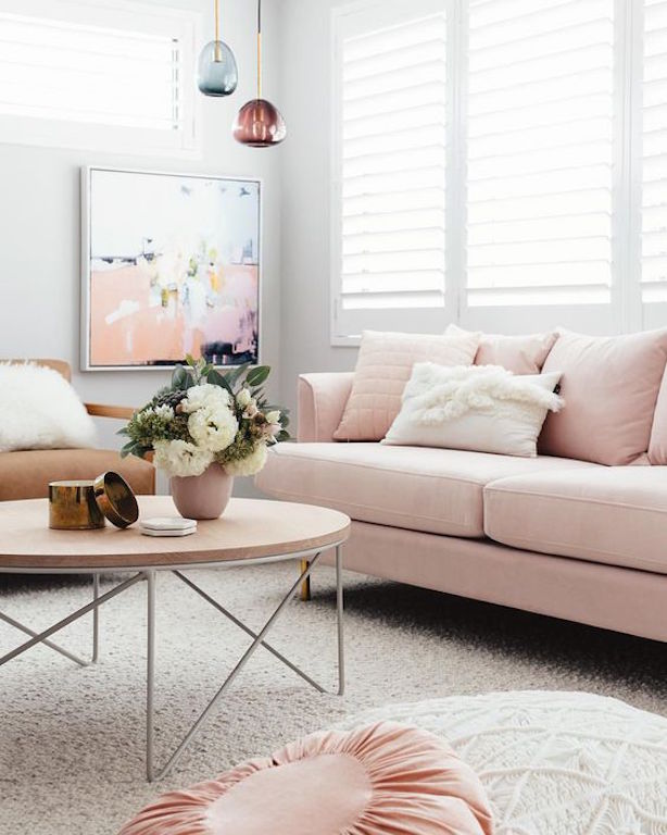 millenial pink interieur deco inspiratie