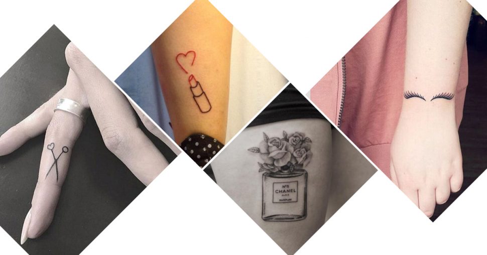 17 tatoeages voor rasechte beautyliefhebbers