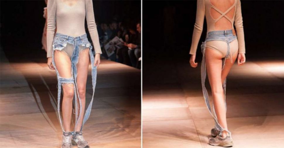 Bizarre trend: draag jij binnenkort de thong jeans?