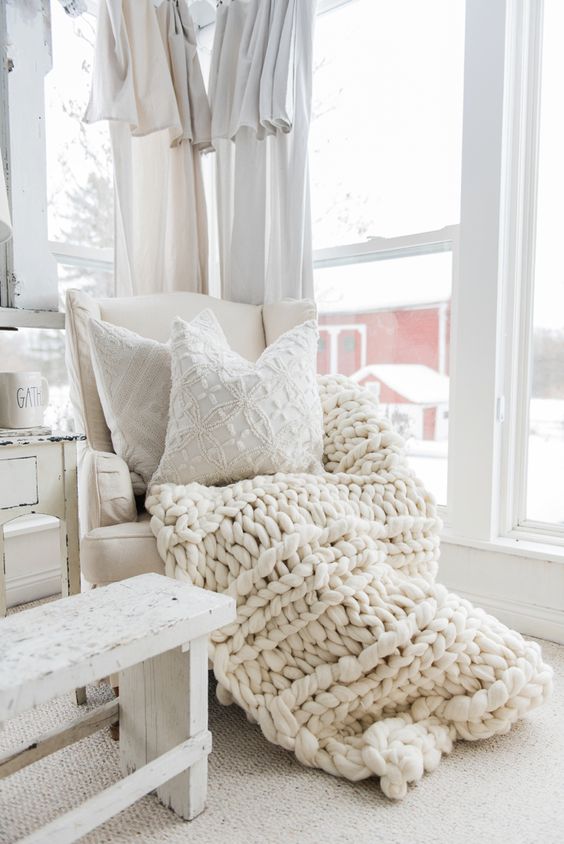 winters wit interieur