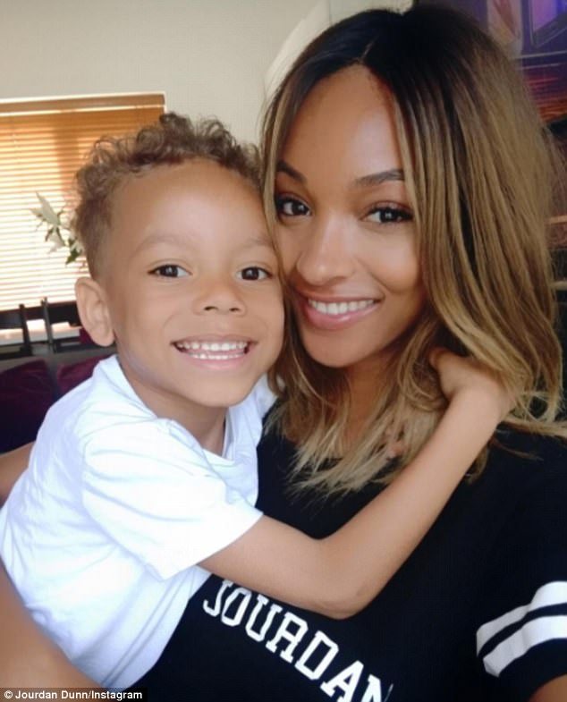 victoria's secret baby dochter zoon jourdan dunn