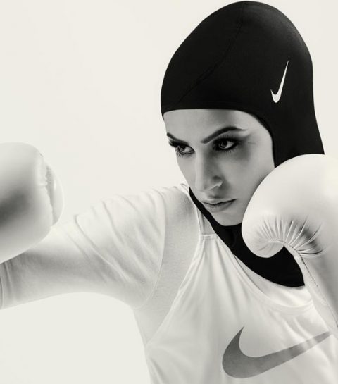 geschenk tuin Bezienswaardigheden bekijken Nike lanceert de allereerste hoofddoek voor atleten - ELLE.be
