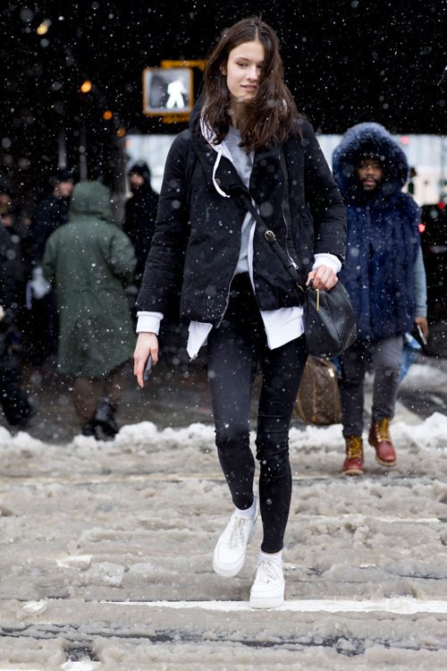 sneeuw street style