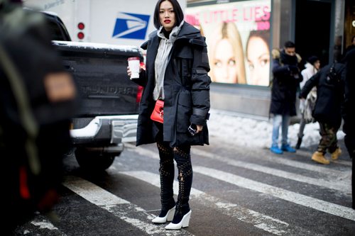 sneeuw street style